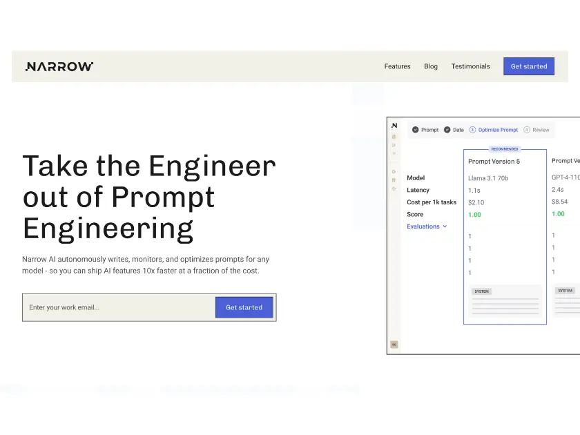Narrow AI product image