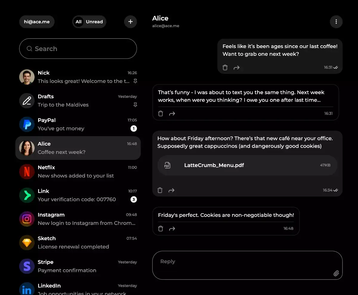 ace.me screenshot 3
