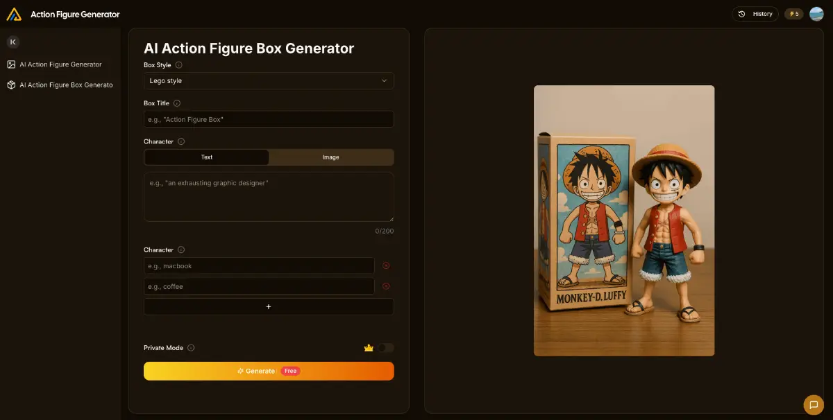Action Figure Generator screenshot 4