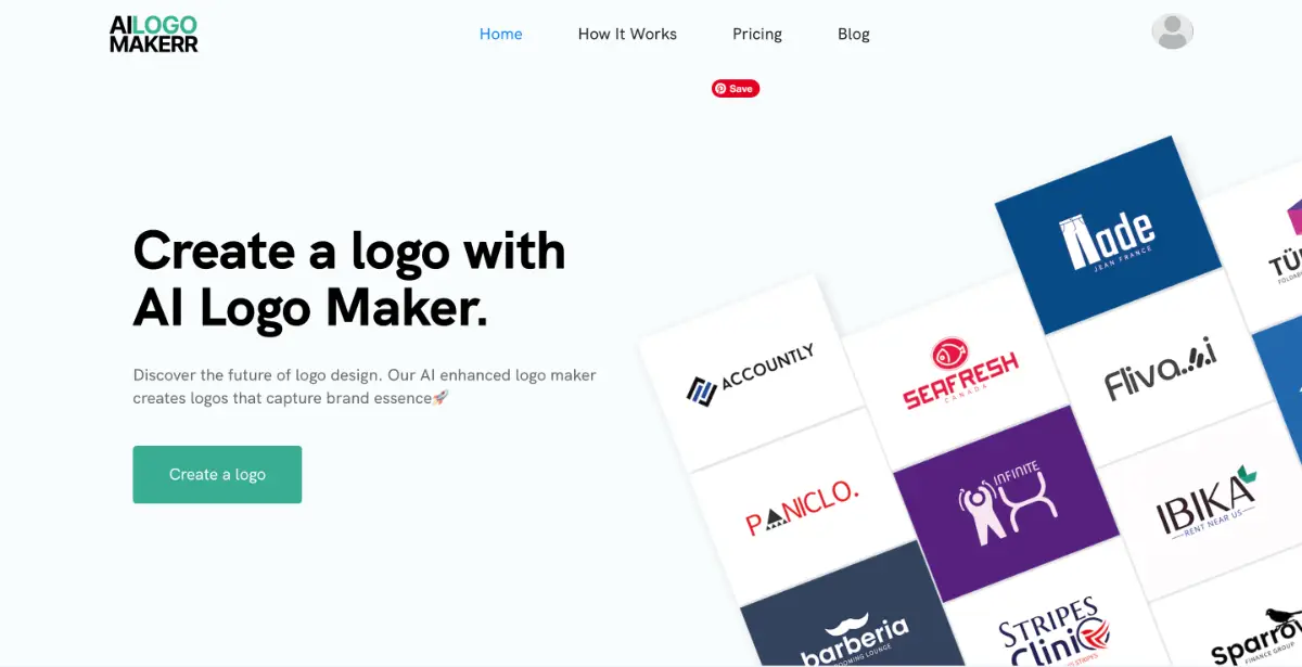 Ailogomakerr.com screenshot 1