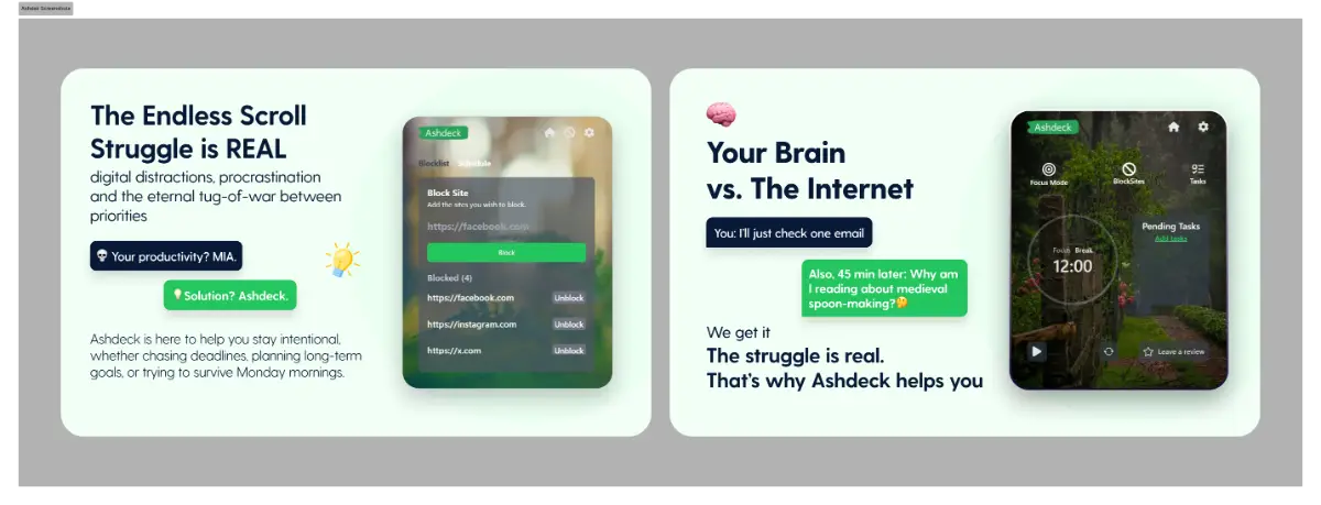 Ashdeck screenshot 1
