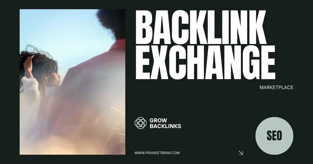 Backlink Exchange MarketPlace screenshot 1