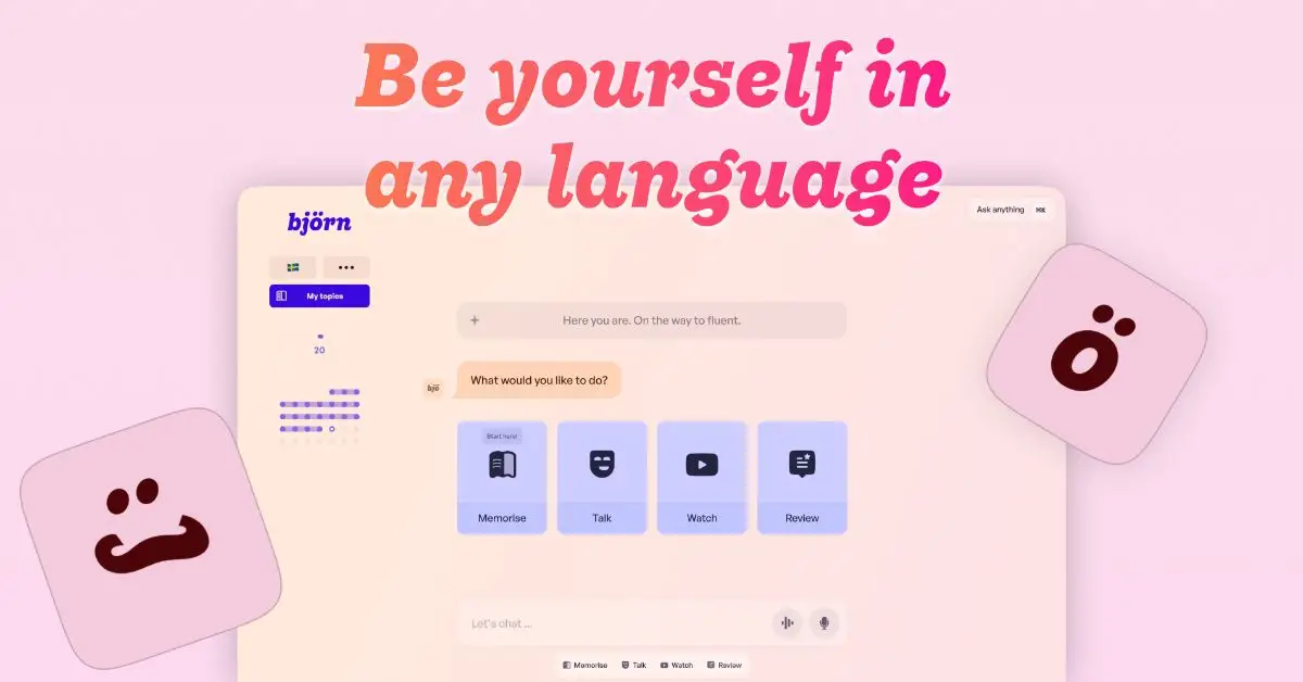 Bjorn - The Method for language learning screenshot 2