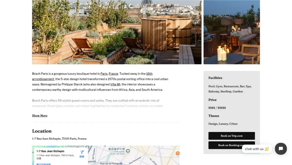 Boutique Hotels screenshot 3