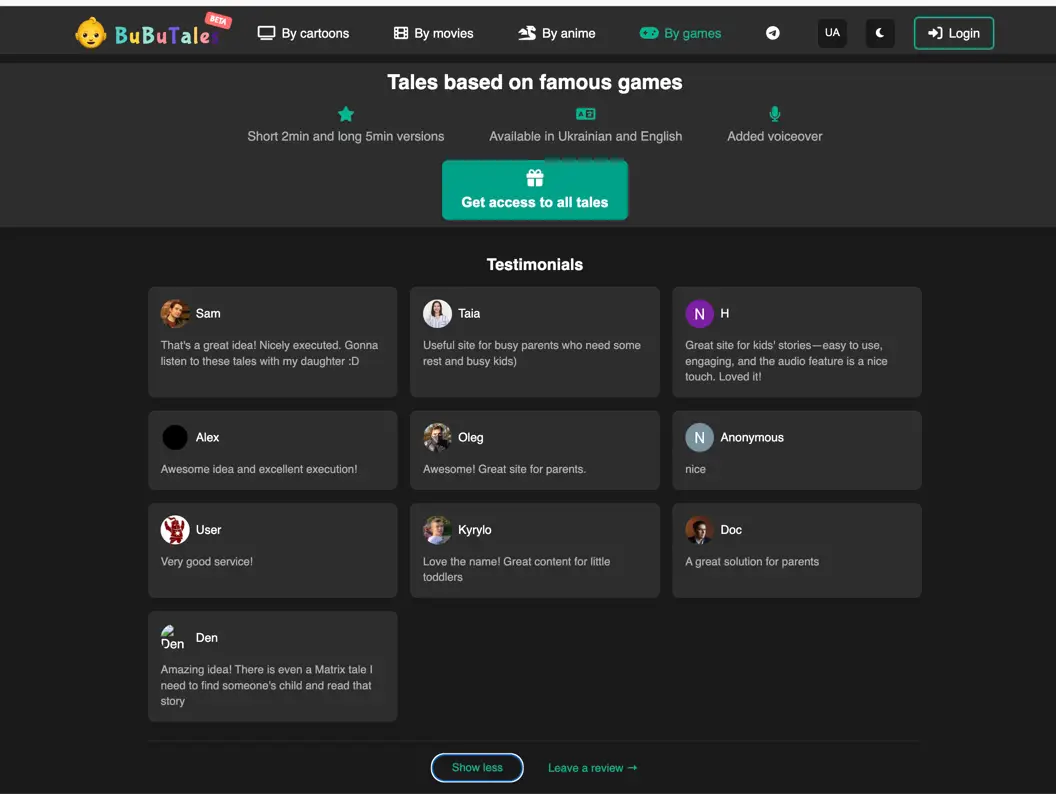BuBuTales screenshot 3