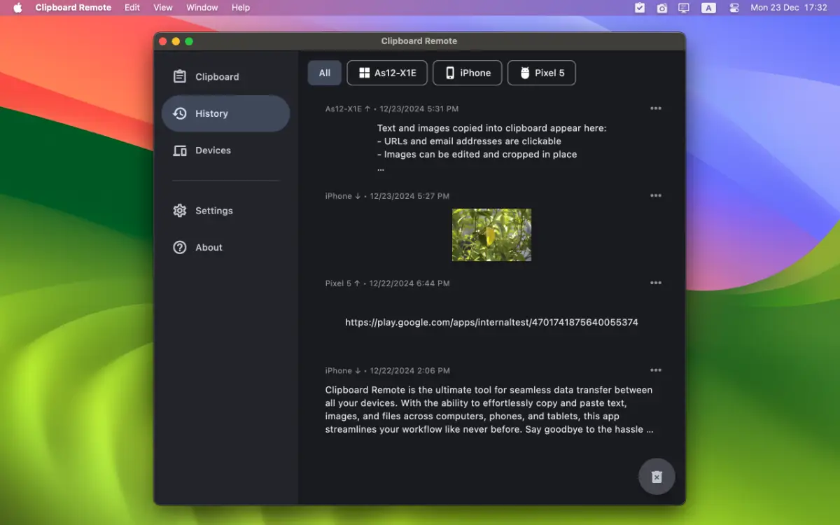 Clipboard Remote screenshot 3