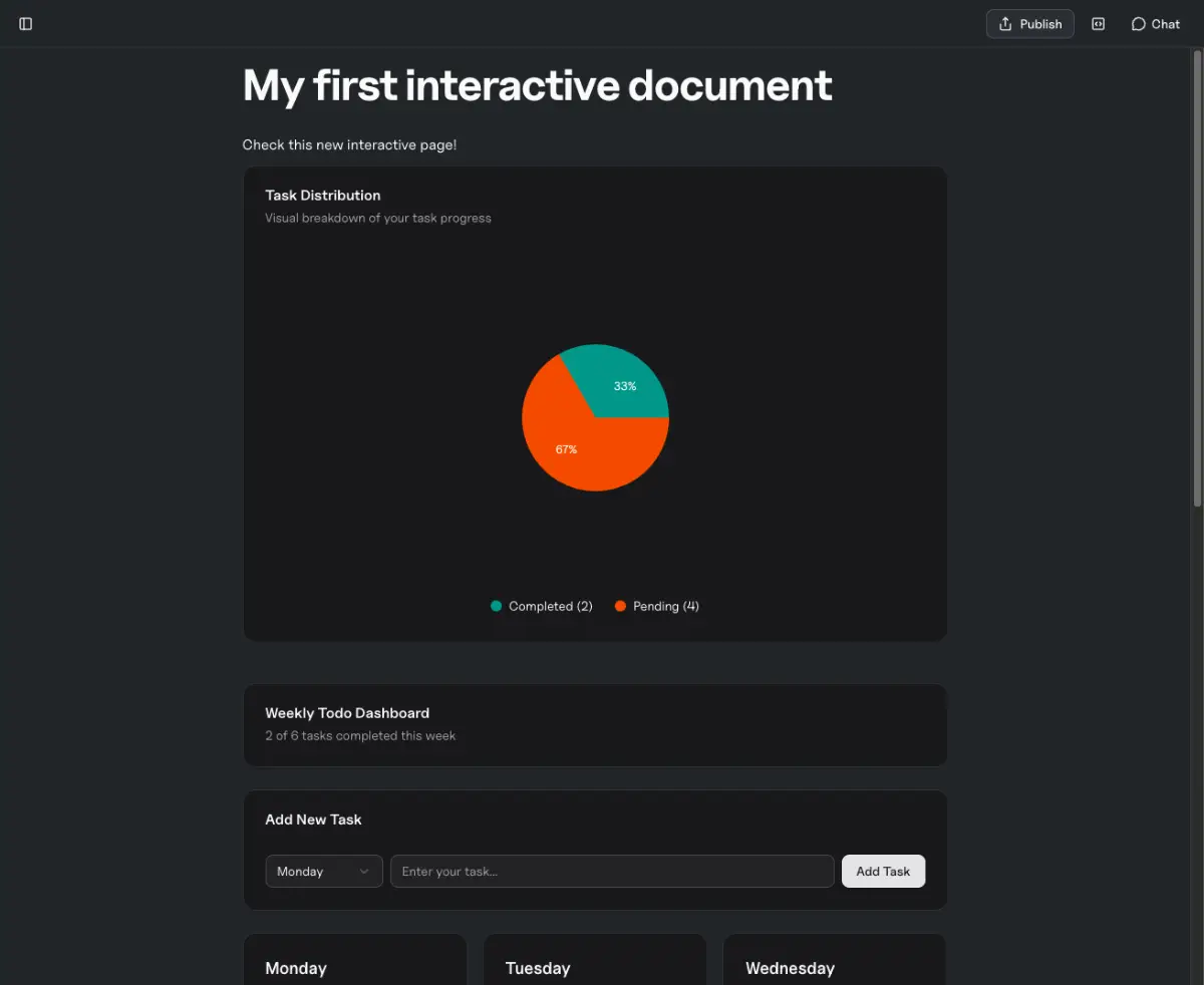 Davia screenshot 3
