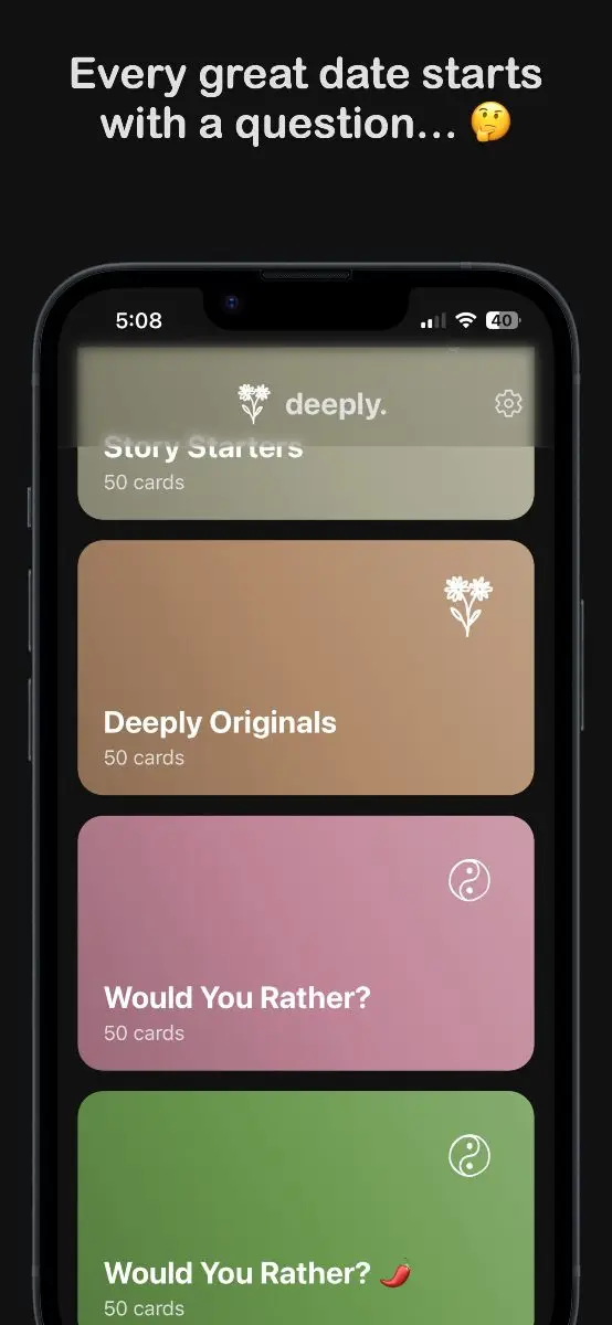 deeply. screenshot 1