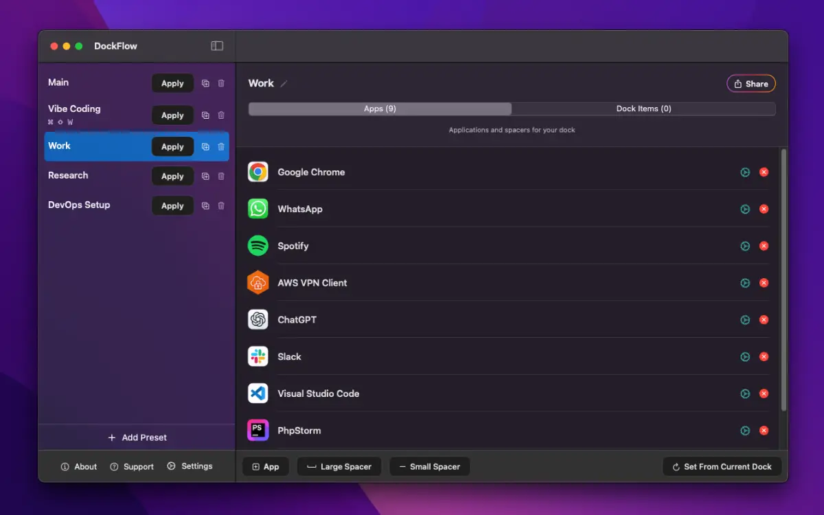 DockFlow screenshot 3