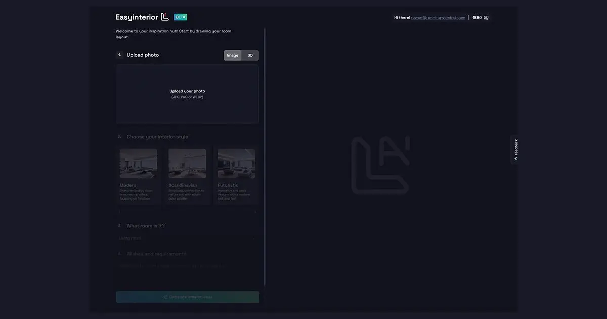 EasyInterior aI screenshot 2