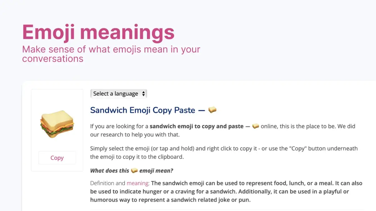 Emojis.Directory screenshot 3