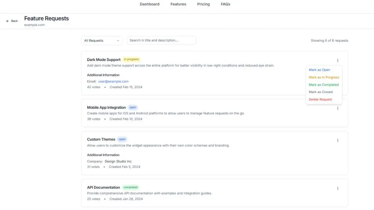 FeaturAsk screenshot 4