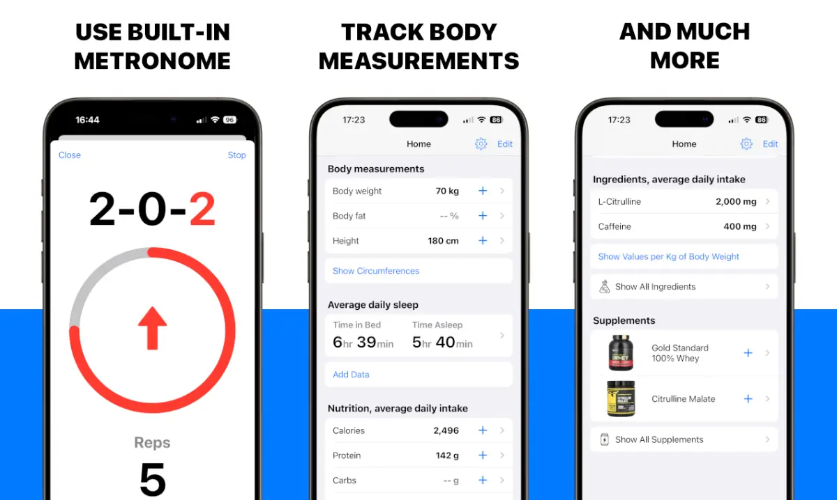 Fitness Logbook screenshot 4
