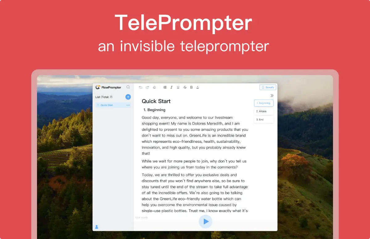 FlowPrompter screenshot 3