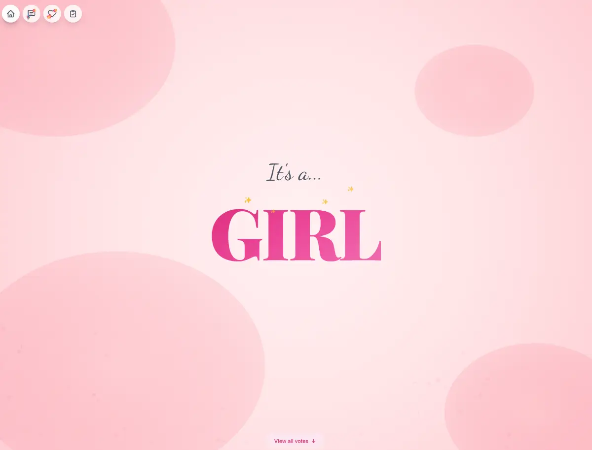 GenderReveal.live screenshot 3