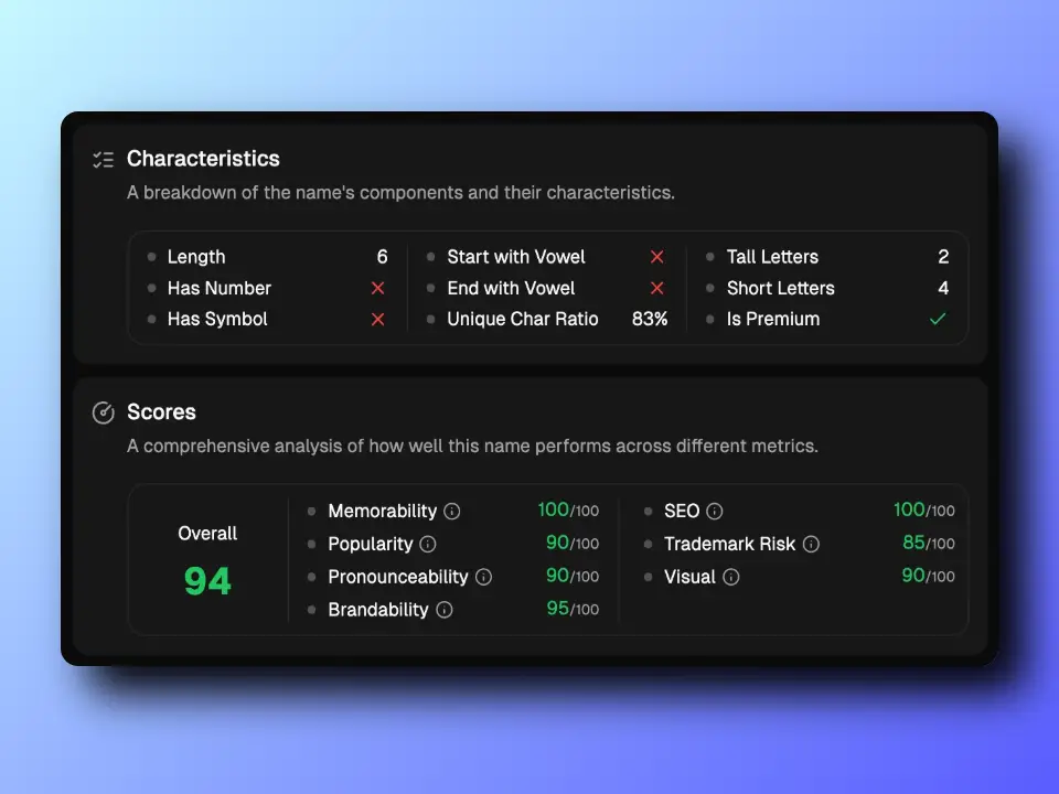 GenName screenshot 1
