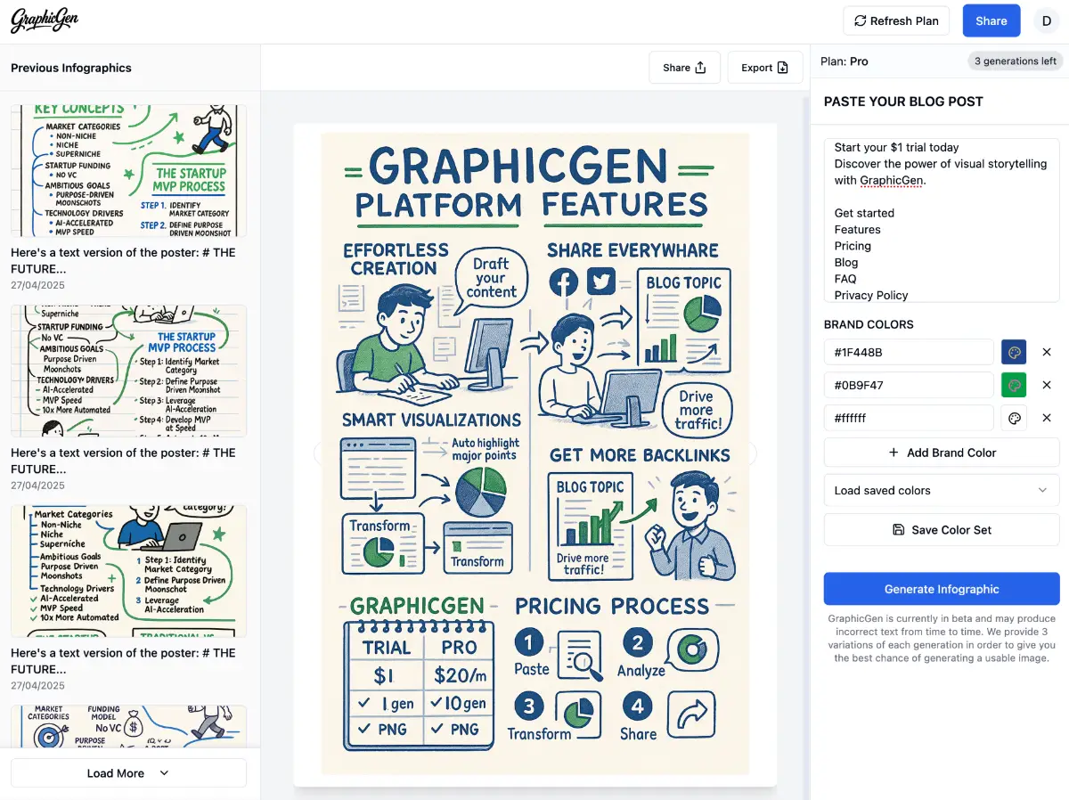 GraphicGen screenshot 2
