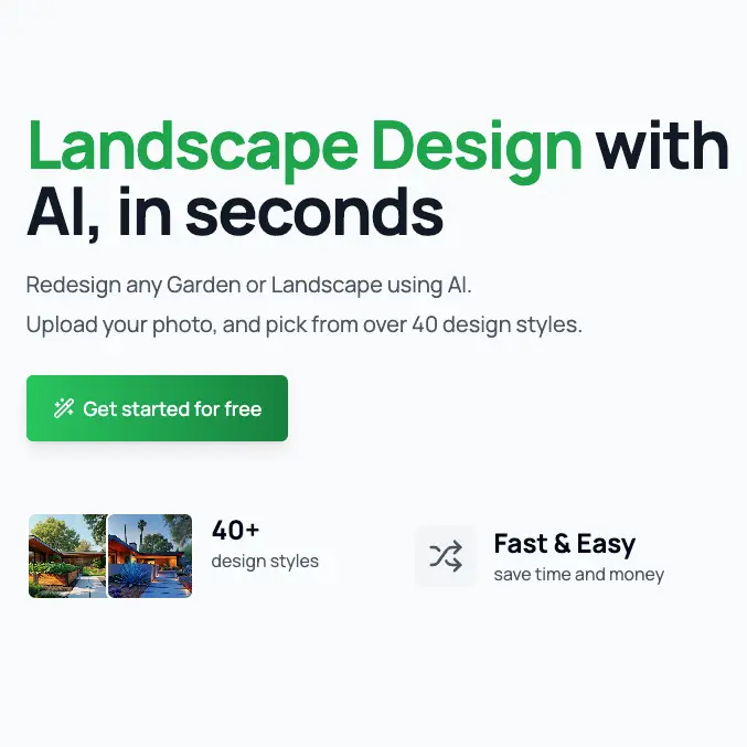 Landscape Designs AI screenshot 1