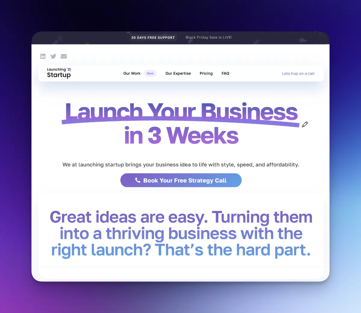 Launching Startup in 3 Weeks screenshot 2