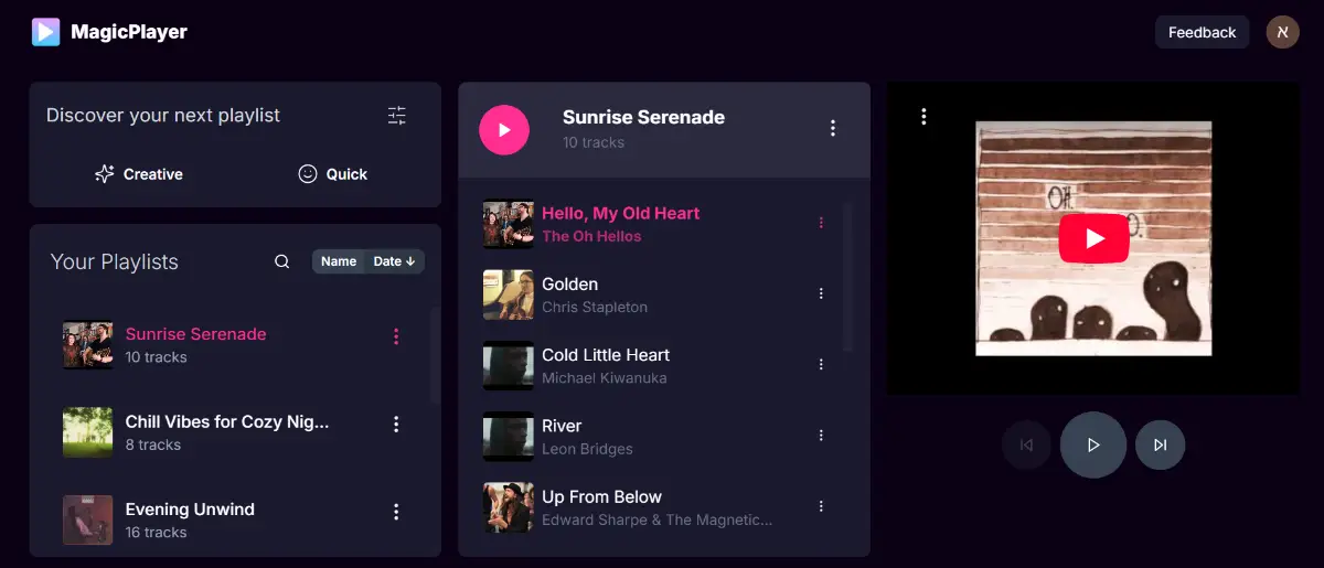MagicPlayer screenshot 2