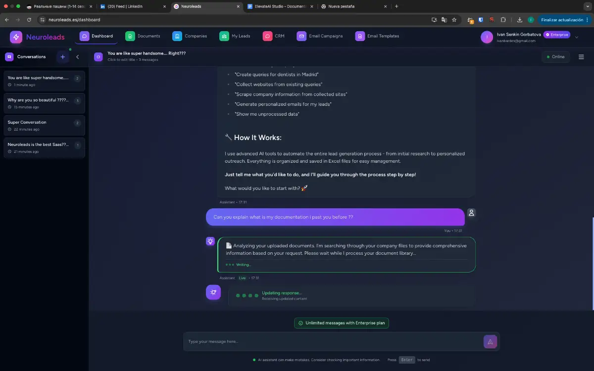 NeuroLeads Smarter Lead Generation with AI screenshot 2
