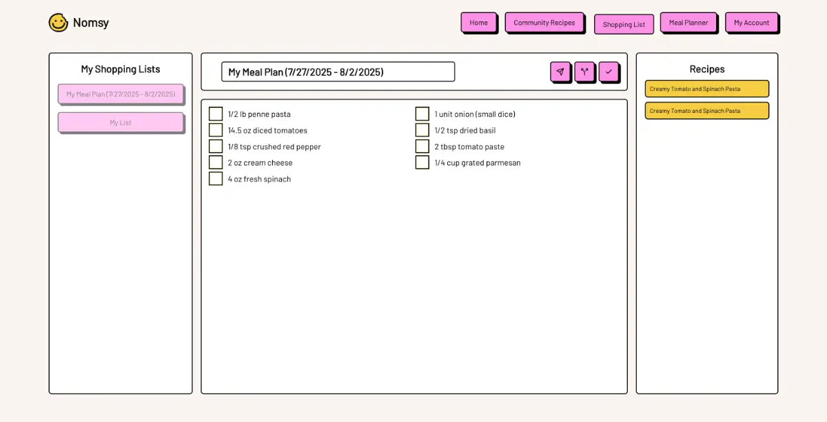 Nomsy screenshot 3
