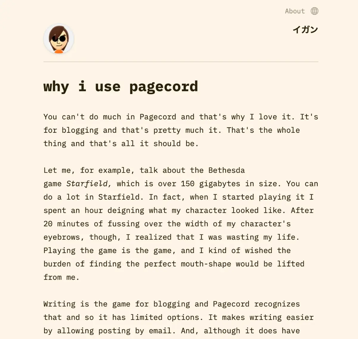 Pagecord screenshot 2