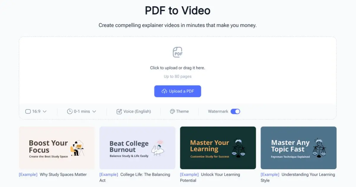 PDF to Video screenshot 2