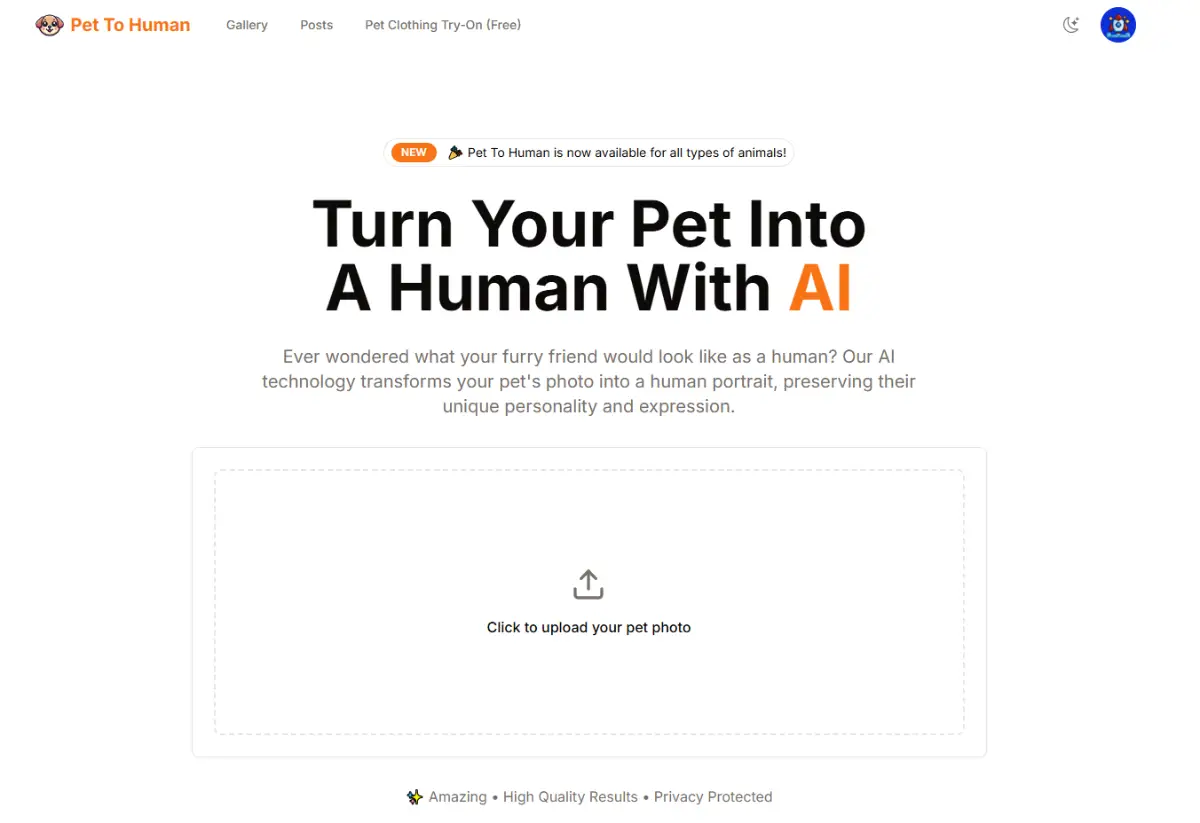Pet To Human screenshot 2