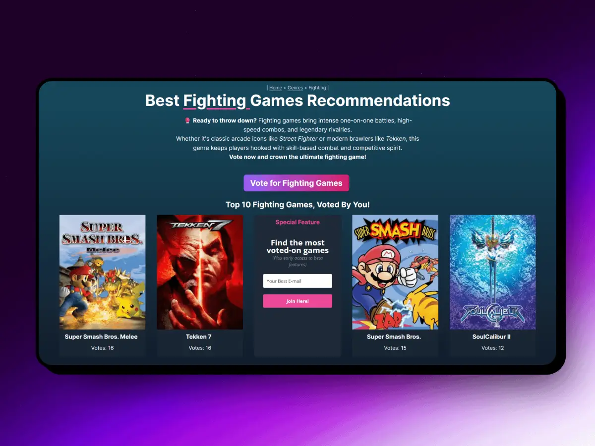 Recommended Play screenshot 1