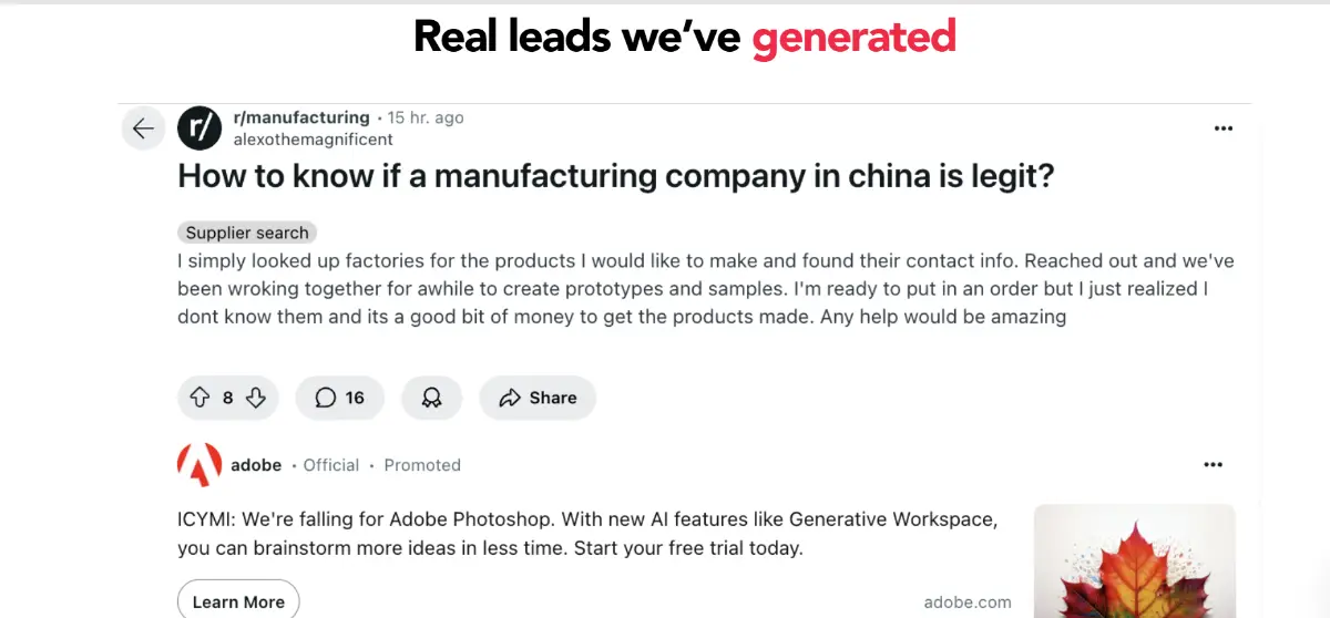 ReddiReach screenshot 2