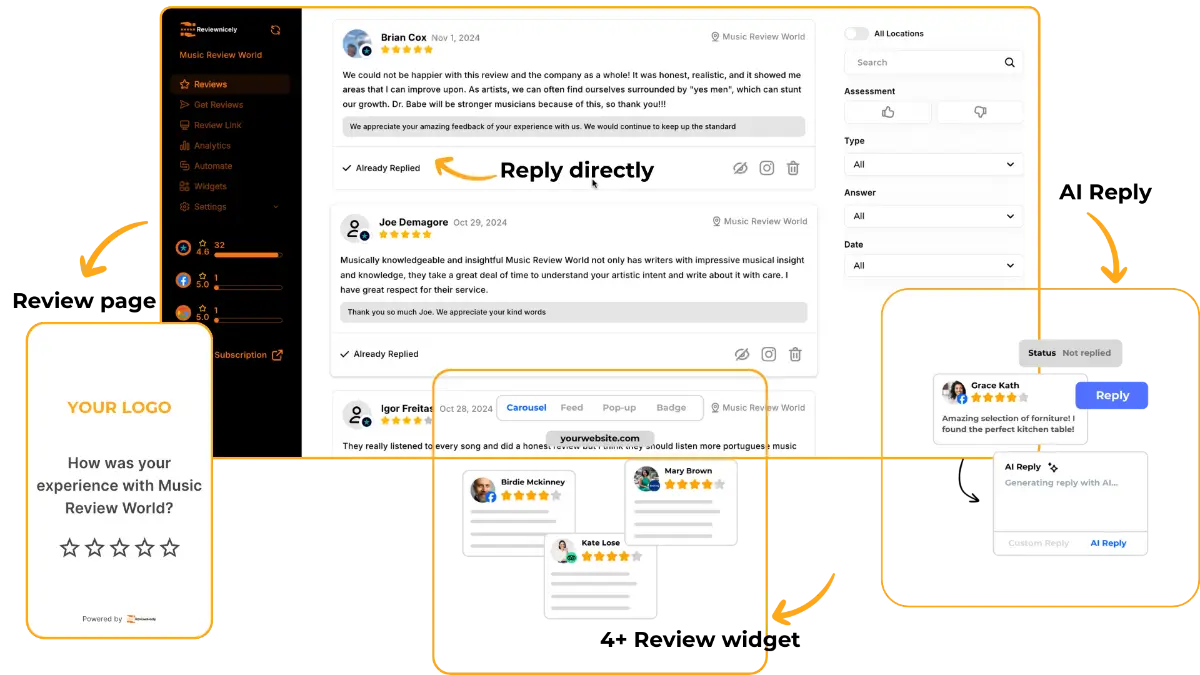 Reviewnicely screenshot 5