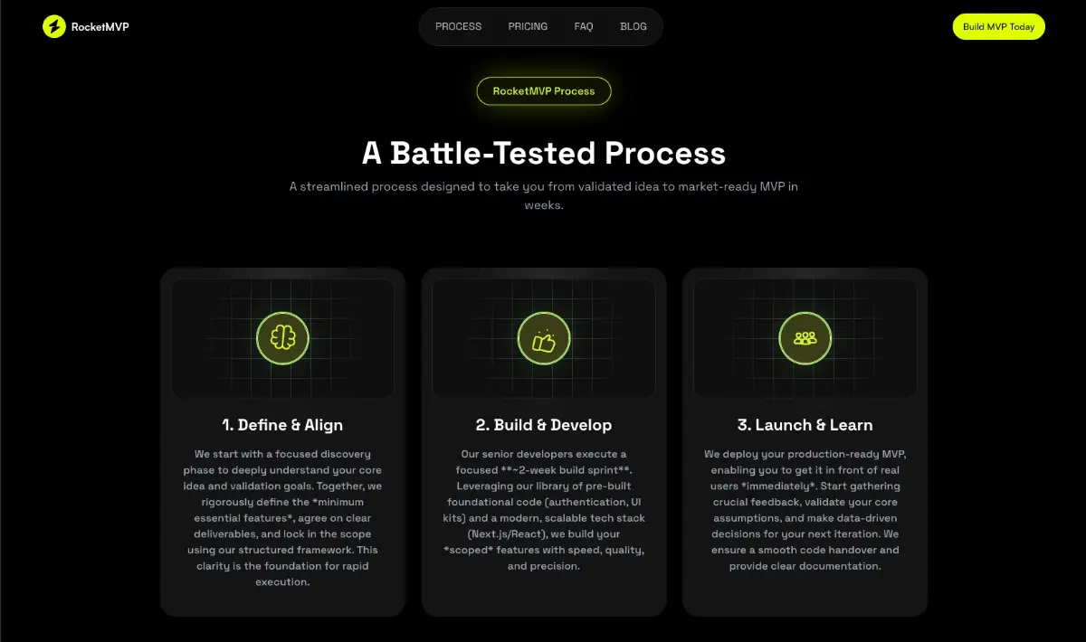 RocketMVP screenshot 3