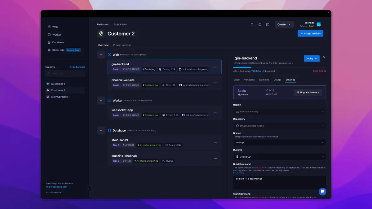 seenode screenshot 2