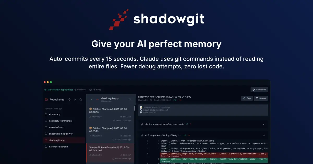 ShadowGit screenshot 2