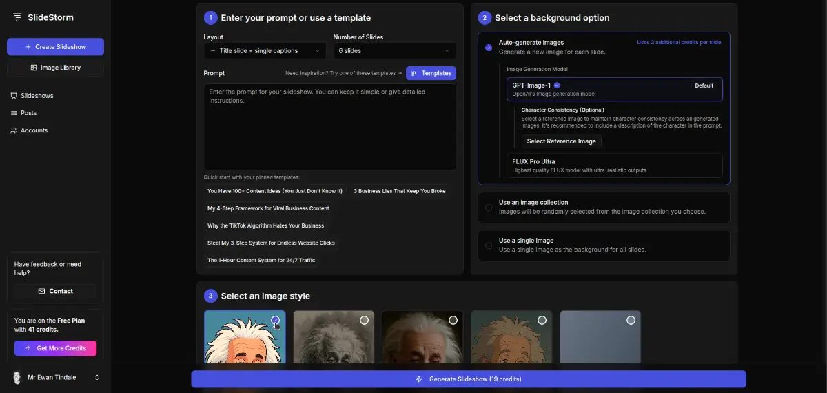 SlideStorm screenshot 2