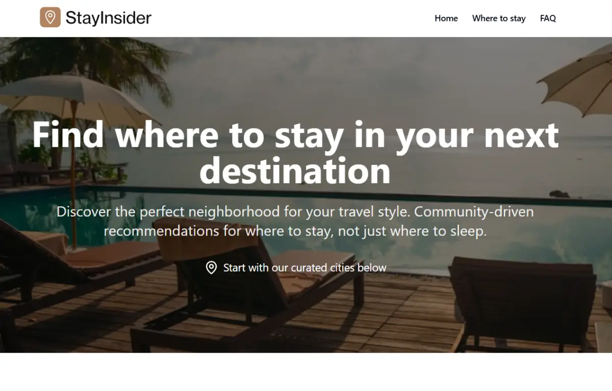 StayInsider screenshot 1