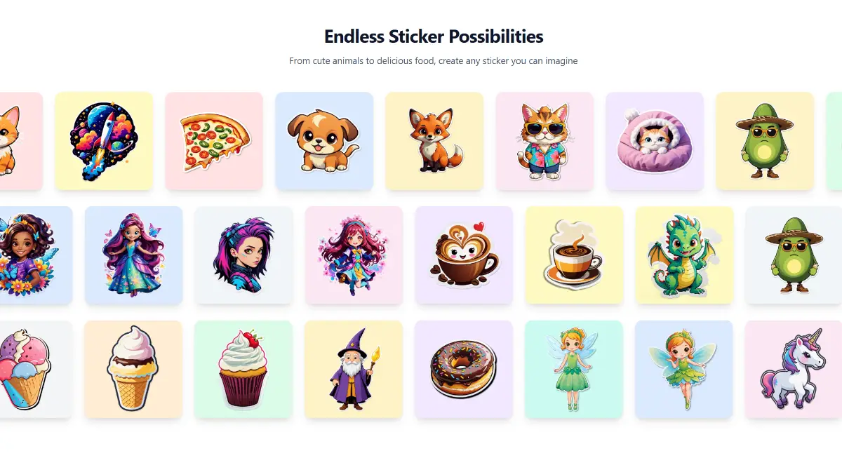 Stickers AI screenshot 2