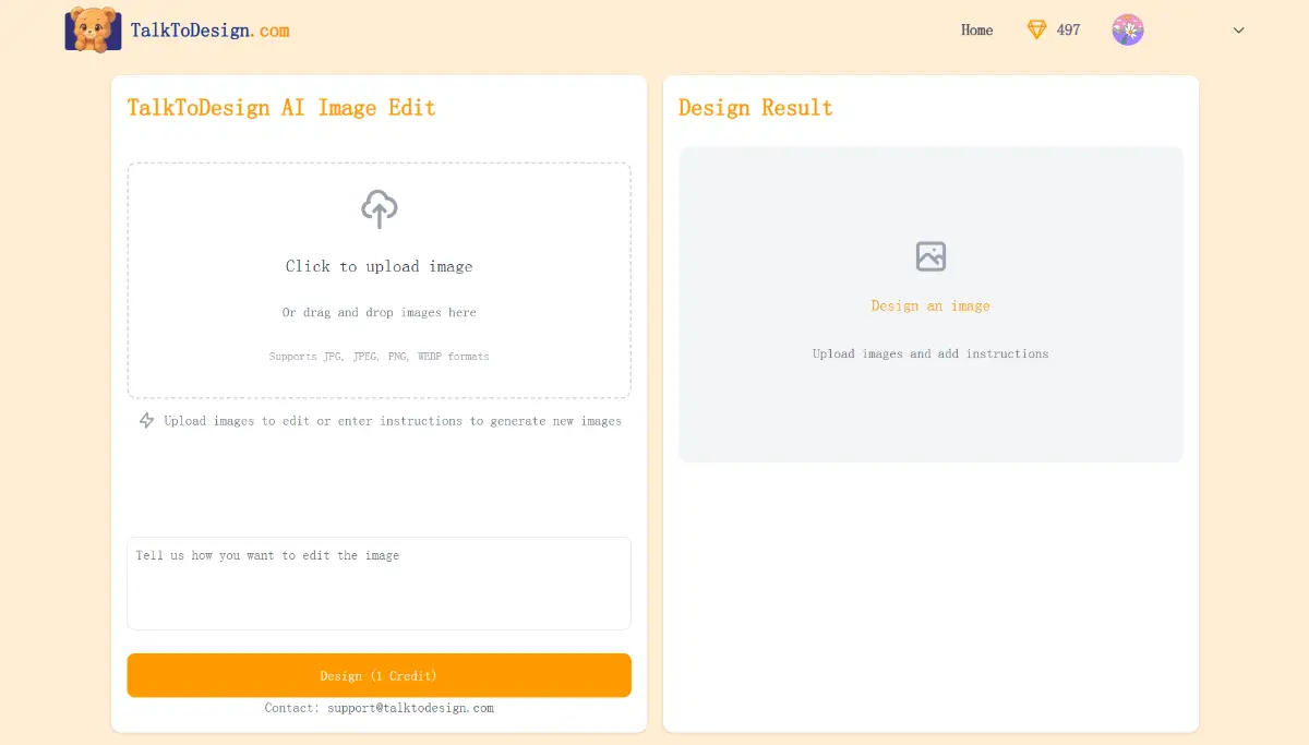 TalkToDesign screenshot 2