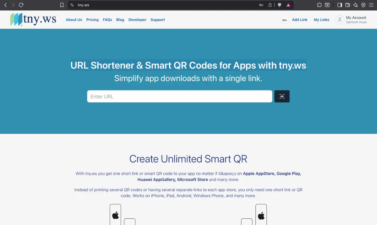Tnyws screenshot 2