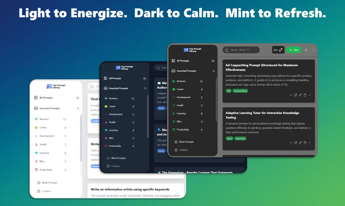 Top Prompt Library screenshot 2