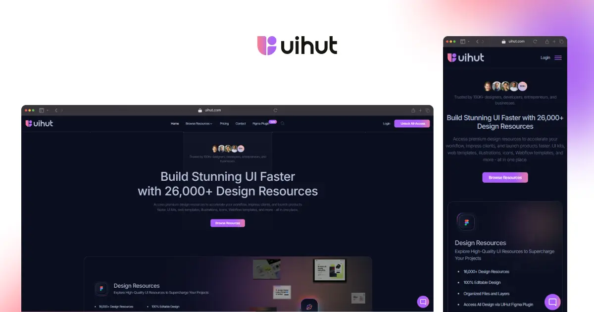 UIHut screenshot 1