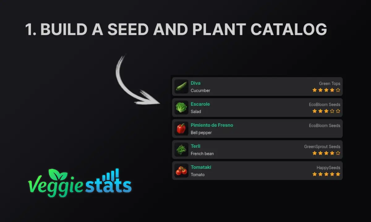 Veggie Stats screenshot 1