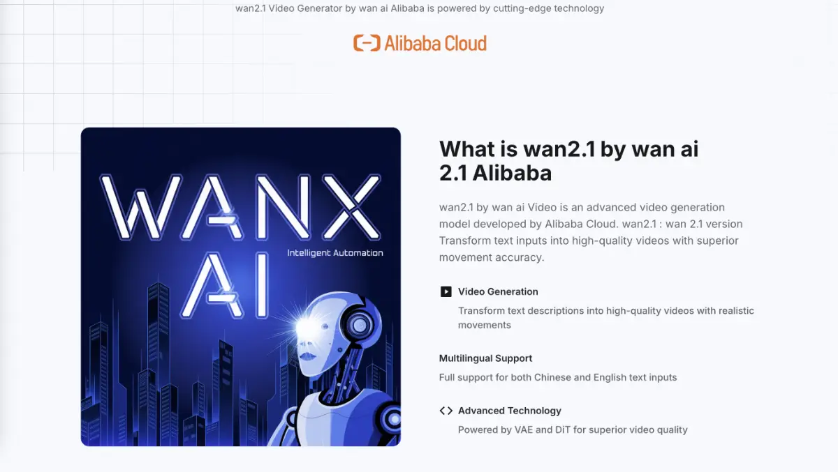 wan2.1 : wan 2.1 version  screenshot 3