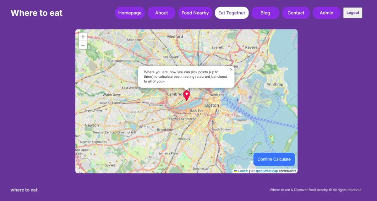 Where to eat screenshot 2
