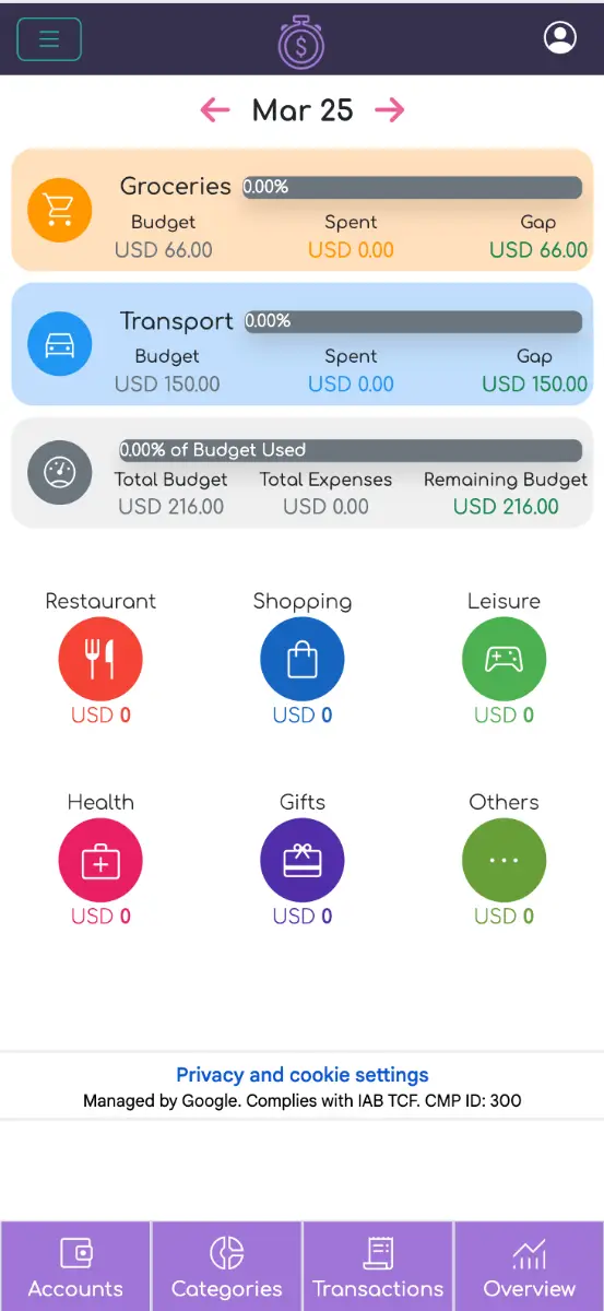 WhizBudget screenshot 3
