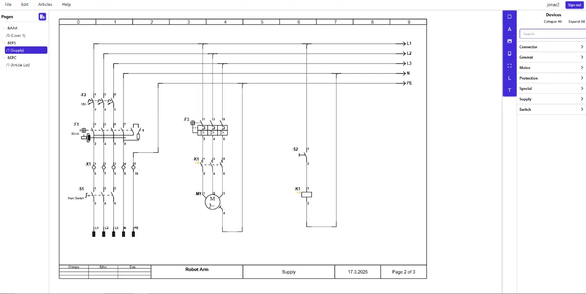 WiringPlan screenshot 1