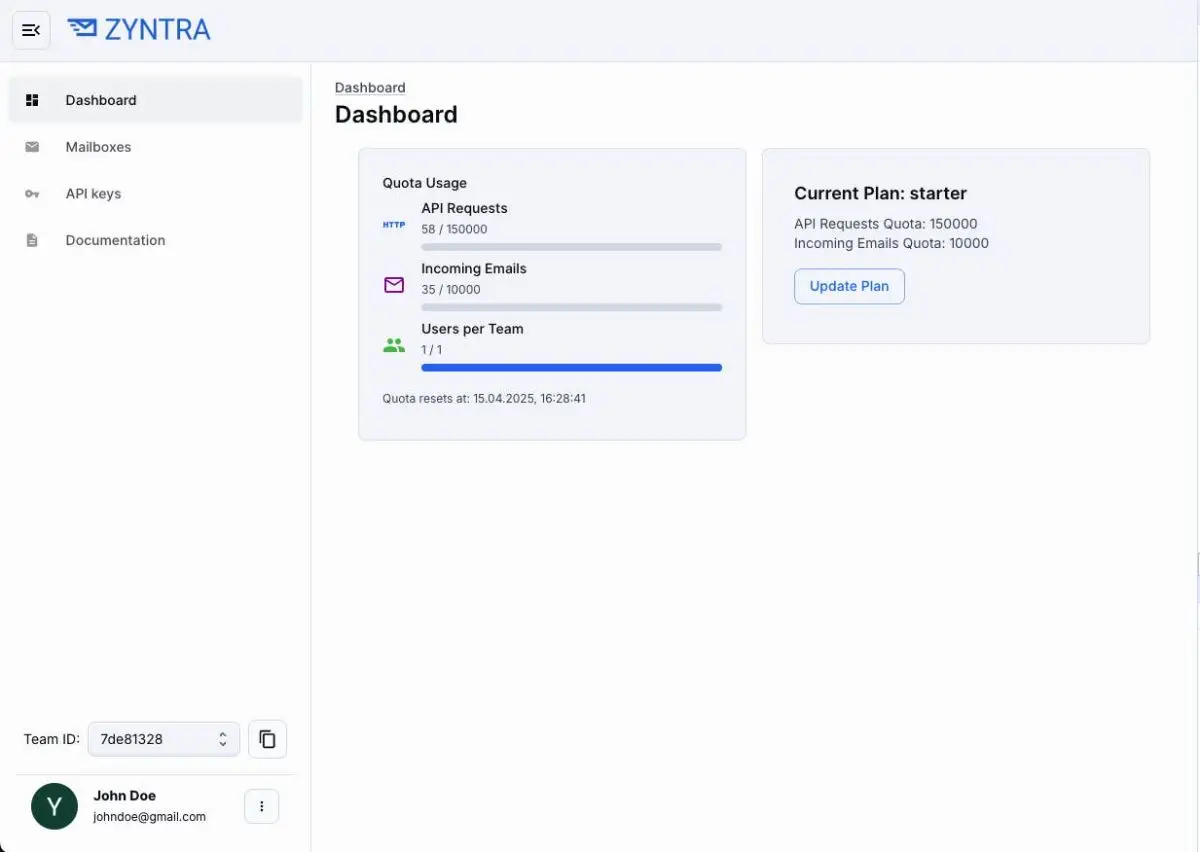 Zyntra screenshot 1