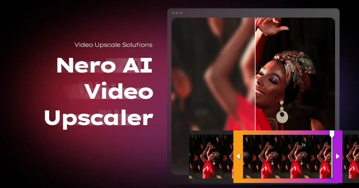 Nero AI Video Upscaler screenshot 2