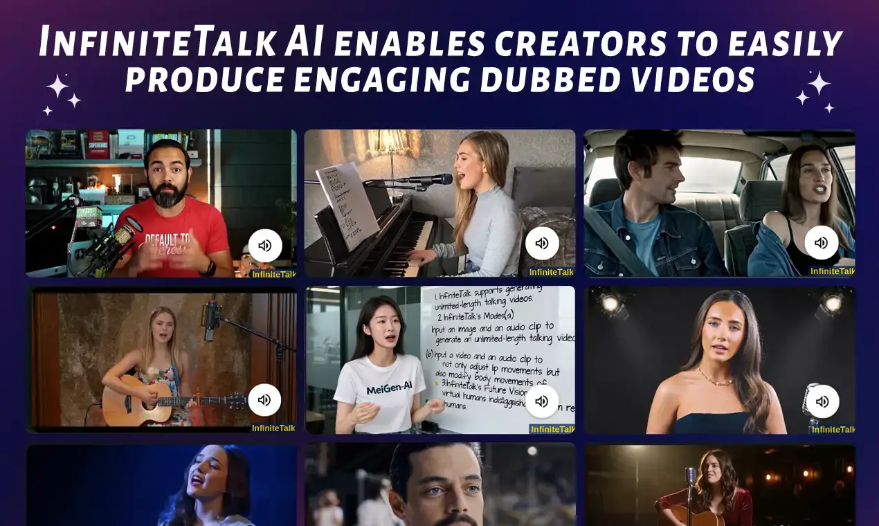 Infinite Talk AI screenshot 1